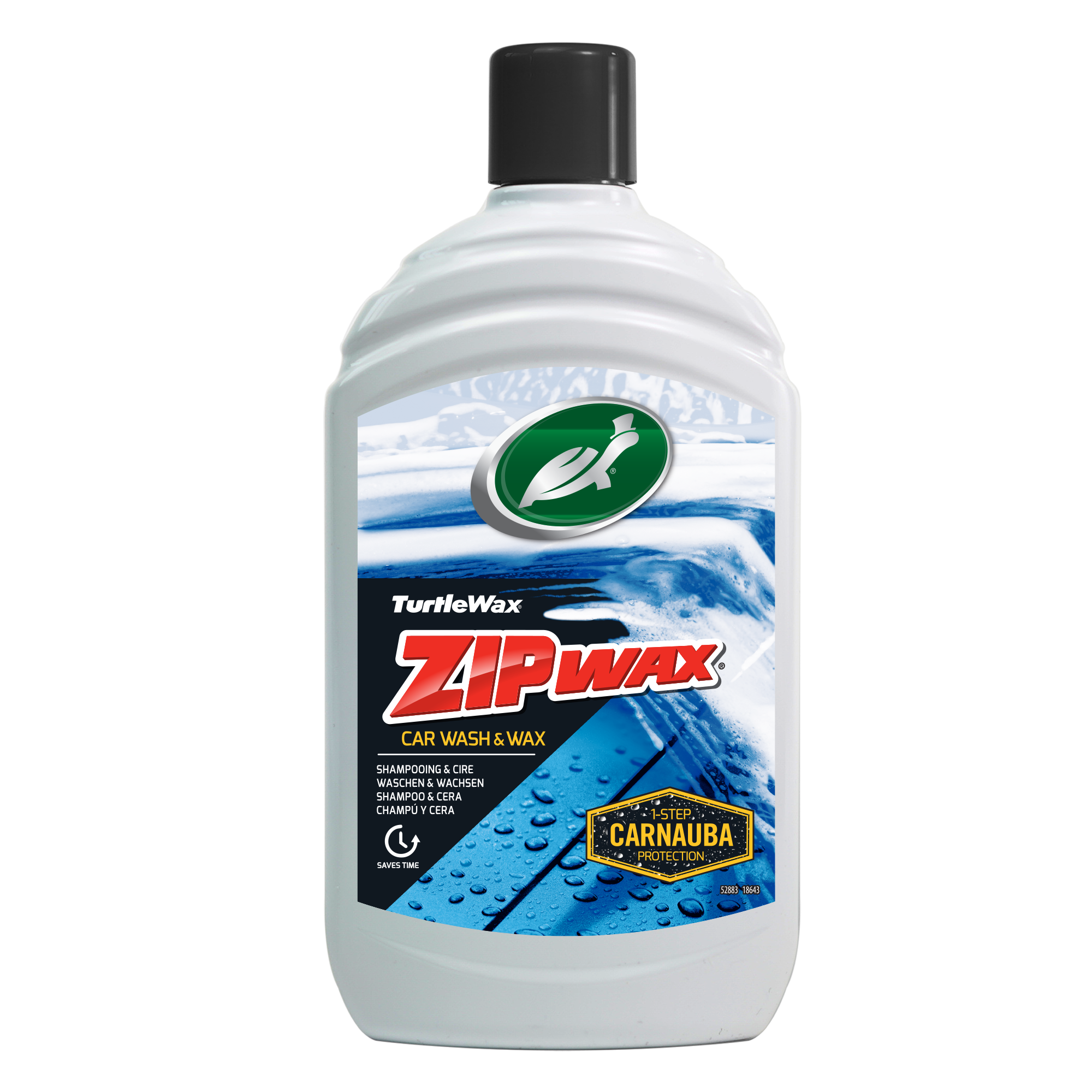 ZIP WAX ΣΑΜΠΟΥΑΝ ΜΕ ΚΕΡΙ 500ML